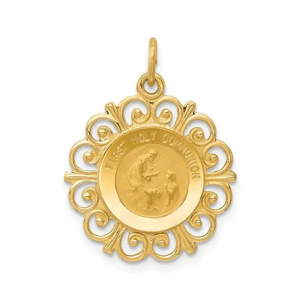 14k First Holy Communion Charm similar item image