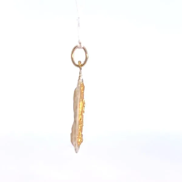 14k Yellow Gold Reversible Religious Medal Image 3 Arezzo Jewelers Elmwood Park, IL