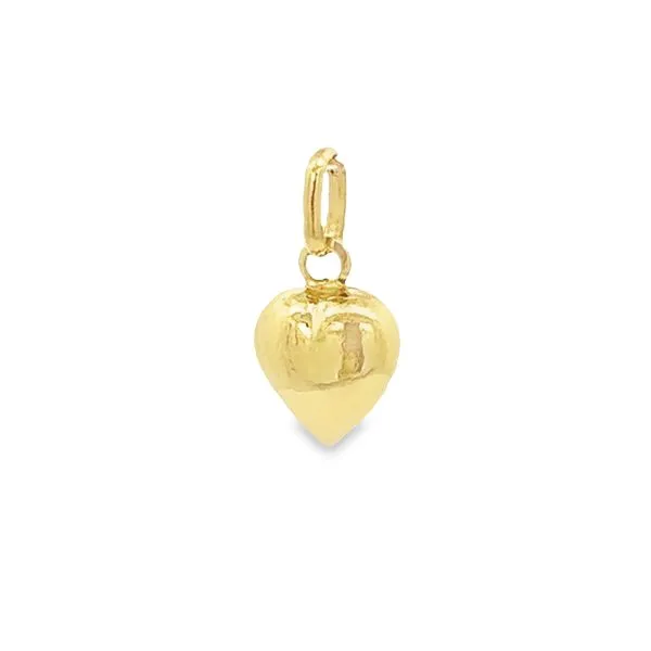 14k Yellow Gold Small Virgin Mary and Child Medal Image 4 Arezzo Jewelers Elmwood Park, IL