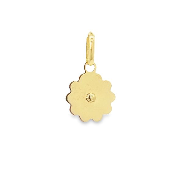 14k Yellow Gold Small Virgin Mary Medal Image 3 Arezzo Jewelers Elmwood Park, IL