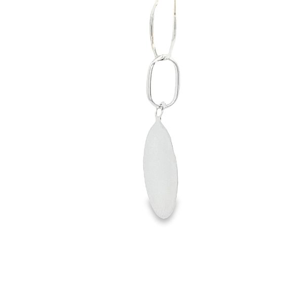 14k White Gold Small Guardian Angel Medal Image 4 Arezzo Jewelers Elmwood Park, IL