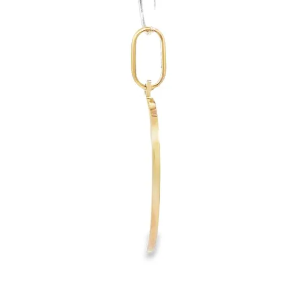 14K Yellow Gold Patron Saint Michael Medal Image 3 Arezzo Jewelers Elmwood Park, IL