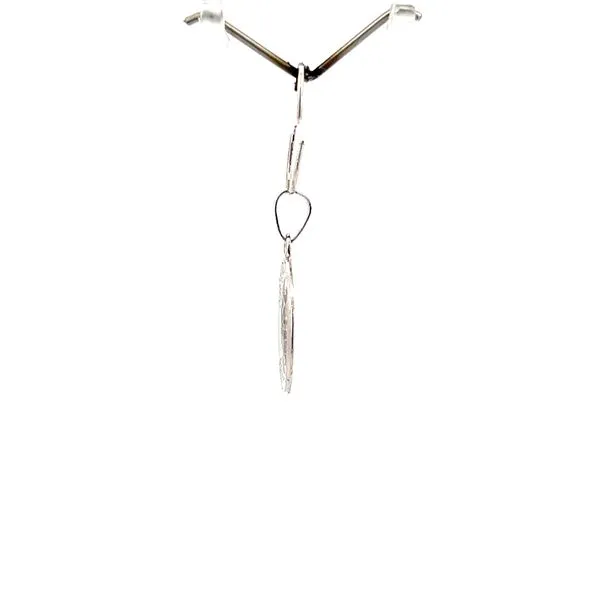 14 Karat White Gold Guardian Angel Medal Image 3 Arezzo Jewelers Elmwood Park, IL