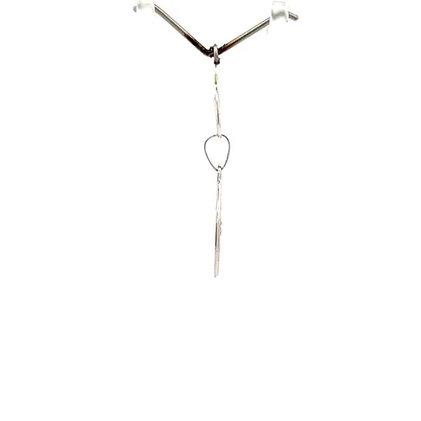 14 Karat White Gold Guardian Angel Medal Image 4 Arezzo Jewelers Elmwood Park, IL