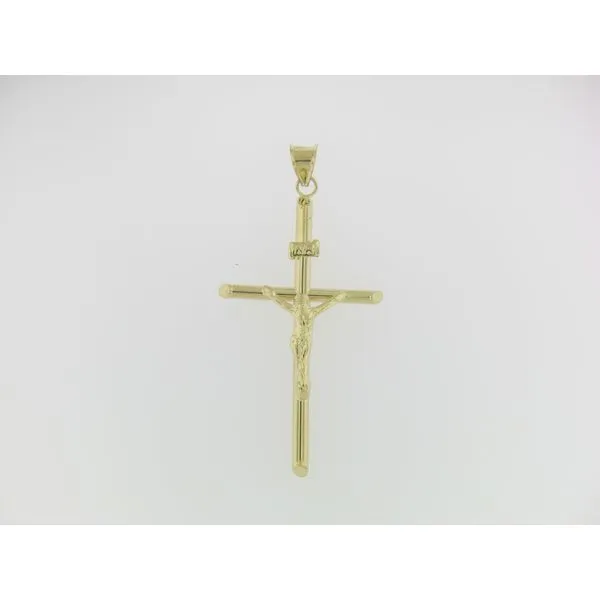 Gold Cross Image 2 Arezzo Jewelers Elmwood Park, IL