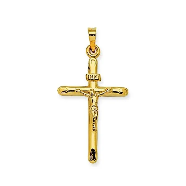 14k Yellow Gold 3D Crucifix Arezzo Jewelers Elmwood Park, IL