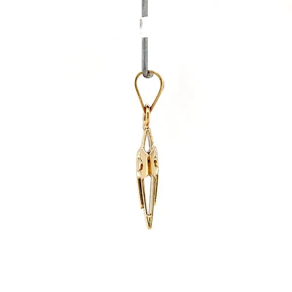 14k Yellow Gold Cross Image 3 Arezzo Jewelers Elmwood Park, IL