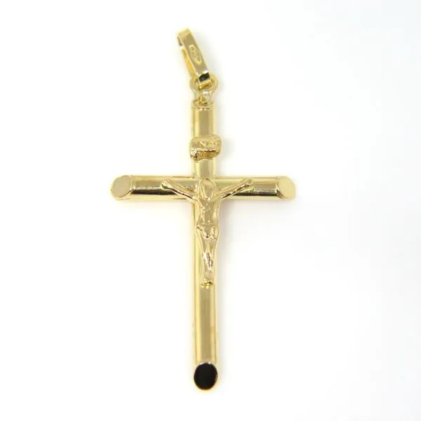 18kt Yellow Gold Crucifix Arezzo Jewelers Elmwood Park, IL