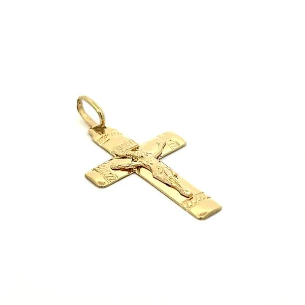 14 Karat Yellow Gold Fancy Cross Image 2 Arezzo Jewelers Elmwood Park, IL