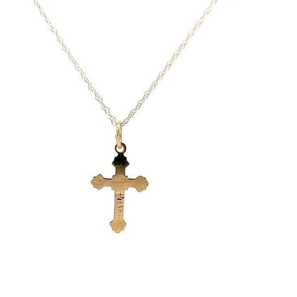 14K Yellow Gold Small 1/2