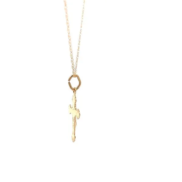 14K Yellow Gold Small 1/2