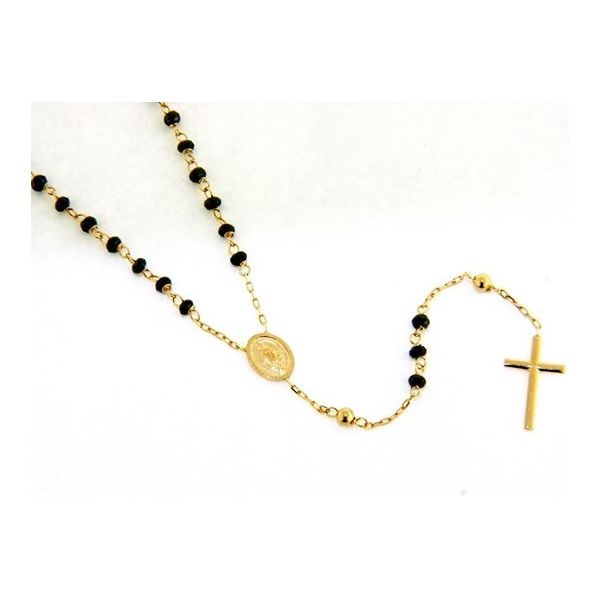 Gold Rosary Arezzo Jewelers Elmwood Park, IL