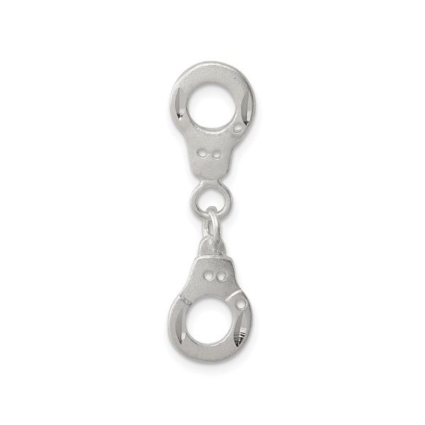 Sterling Silver Handcuff Charm Arezzo Jewelers Elmwood Park, IL