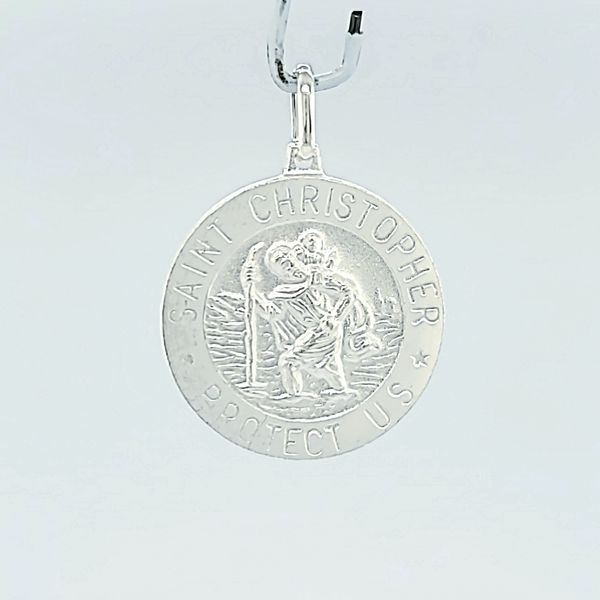 .925 Silver St. Christopher Pendant Pendant Arezzo Jewelers Elmwood Park, IL