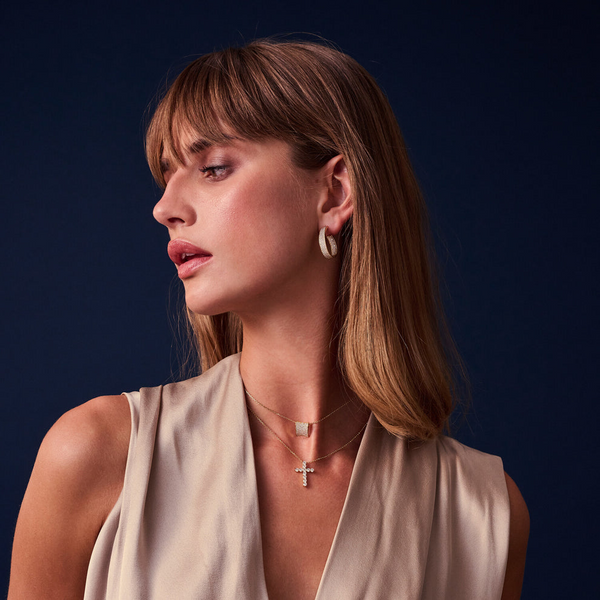 Necklace Belluno Croce Image 2 Arezzo Jewelers Elmwood Park, IL