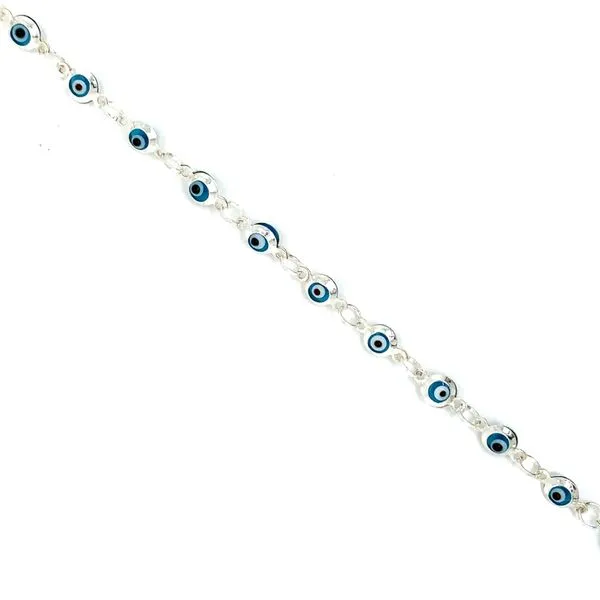 Sterling Silver Evil Eye Bracelet Arezzo Jewelers Elmwood Park, IL