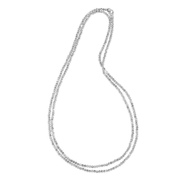 Sterling Silver White Silver Necklace Arezzo Jewelers Elmwood Park, IL