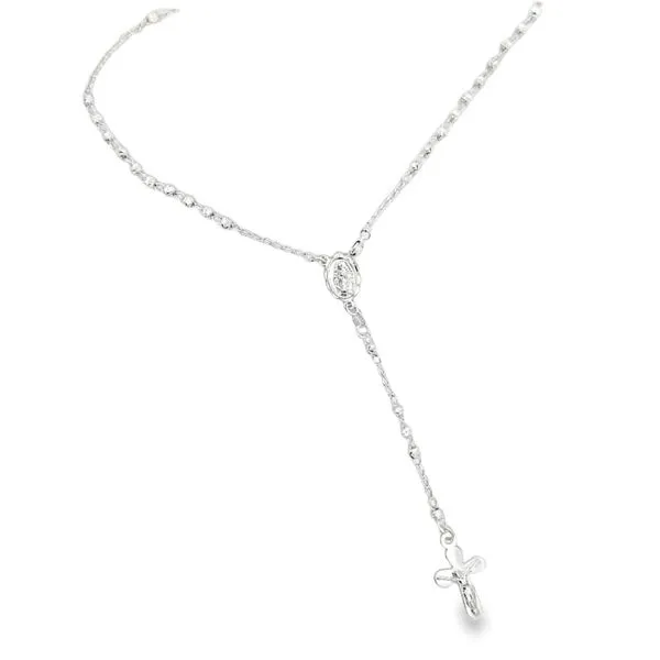 Sterling Silver Rosary Necklace Arezzo Jewelers Elmwood Park, IL