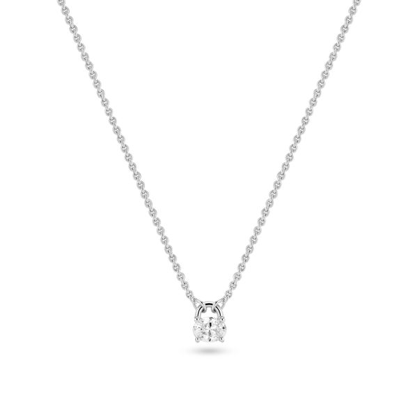 Necklace Ovale Solitaire Arezzo Jewelers Elmwood Park, IL
