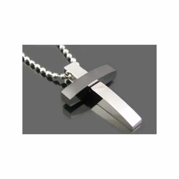 Stainless steel cross pendant Arezzo Jewelers Elmwood Park, IL