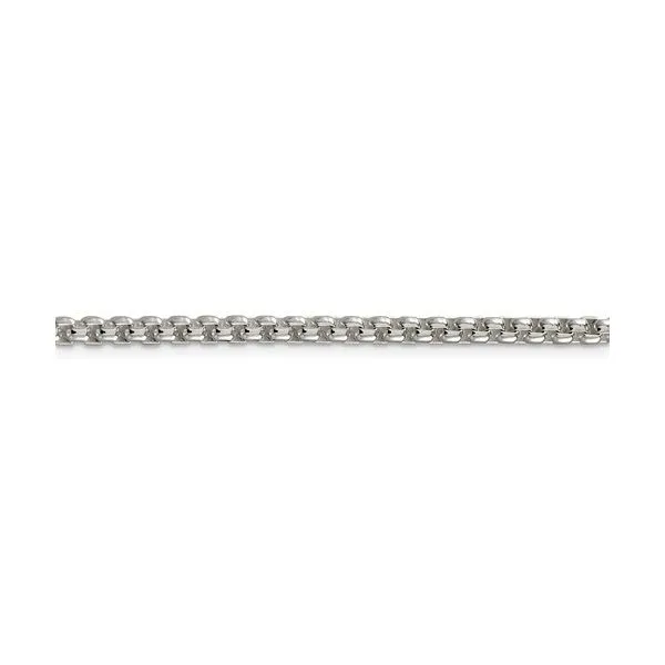 Sterling Silver 3.6mm Round Box Chain, 20