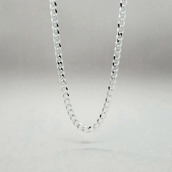 Sterling Silver 5.6mm Cuban Link Chain Arezzo Jewelers Elmwood Park, IL