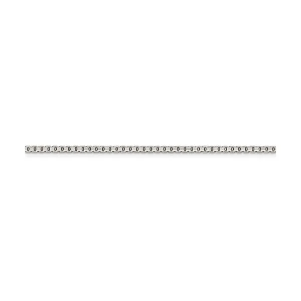 Sterling Silver 2mm 8 Sided Diamond-cut Box Chain Image 2 Arezzo Jewelers Elmwood Park, IL