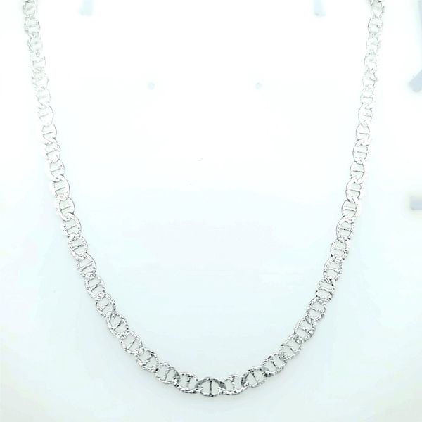 925 Silver Reversible Gucci Link Chain Image 2 Arezzo Jewelers Elmwood Park, IL