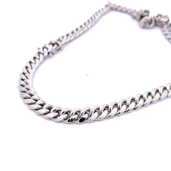 Sterling Silver 9mm Miami Cuban Link Chain Image 3 Arezzo Jewelers Elmwood Park, IL