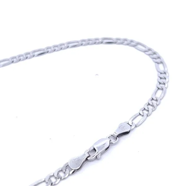 Sterling Silver 4.75mm Figaro Link Chain Image 3 Arezzo Jewelers Elmwood Park, IL