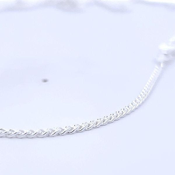 Sterling Silver 2.1mm Curb Link Chain Image 3 Arezzo Jewelers Elmwood Park, IL