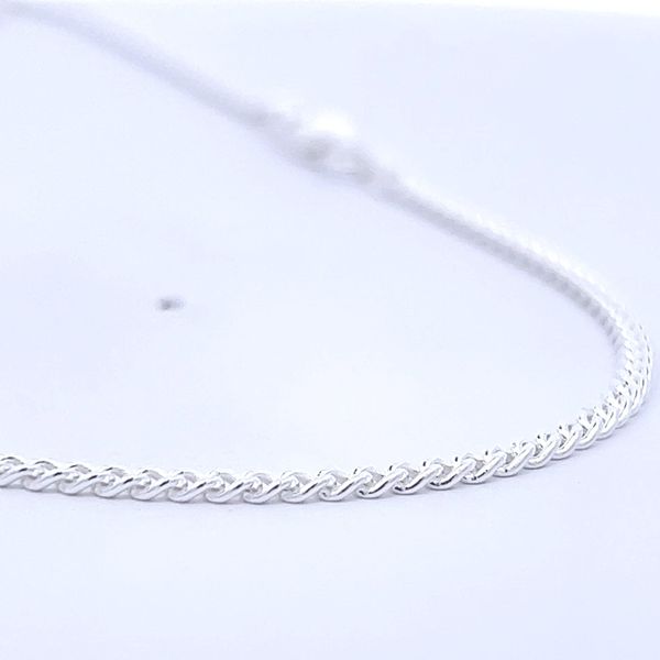 Sterling Silver 2mm Curb Link Chain Image 2 Arezzo Jewelers Elmwood Park, IL