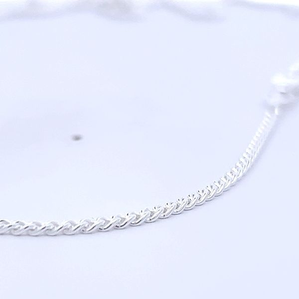 Sterling Silver 2mm Curb Link Chain Image 3 Arezzo Jewelers Elmwood Park, IL
