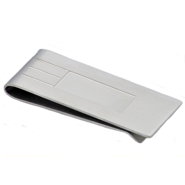 Mens Stainless Steel Money Clip Arezzo Jewelers Elmwood Park, IL