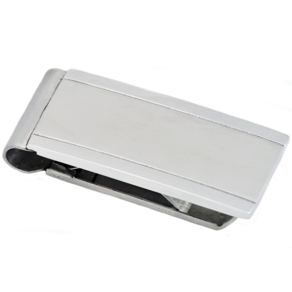 Mens Stainless Steel Money Clip Arezzo Jewelers Elmwood Park, IL