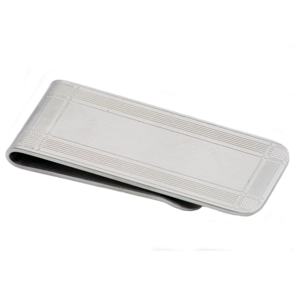Mens Stainless Steel Money Clip Arezzo Jewelers Elmwood Park, IL