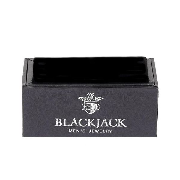 Men's Stainless Steel Cuff Links Image 2 Arezzo Jewelers Elmwood Park, IL