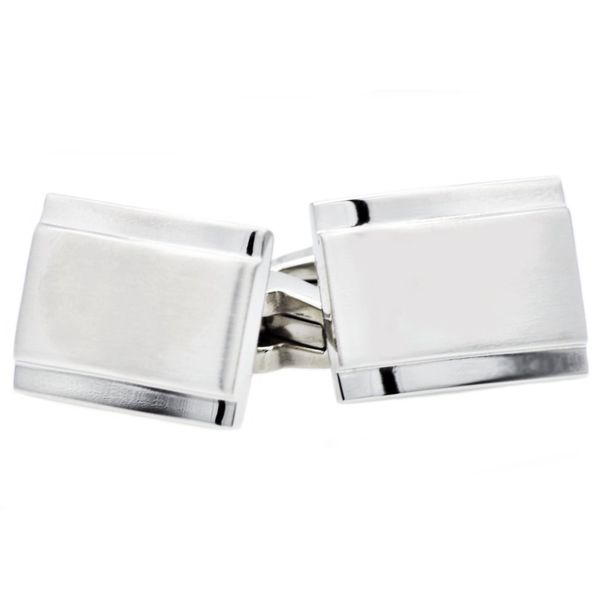 Men's Stainless Steel Cuff Links Arezzo Jewelers Elmwood Park, IL