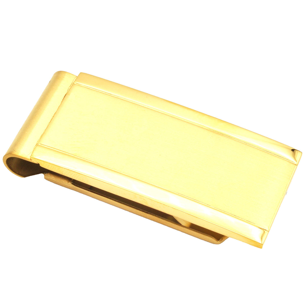 Mens Gold Stainless Steel Money Clip Arezzo Jewelers Elmwood Park, IL