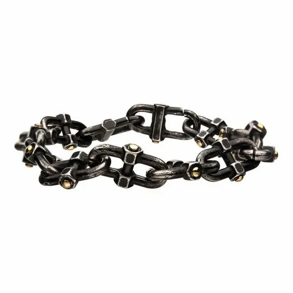 Antique Distressed Mariner Chain Bracelet Arezzo Jewelers Elmwood Park, IL