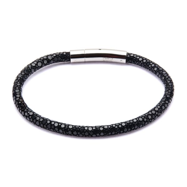 Black Stingray Leather Bracelet Arezzo Jewelers Elmwood Park, IL