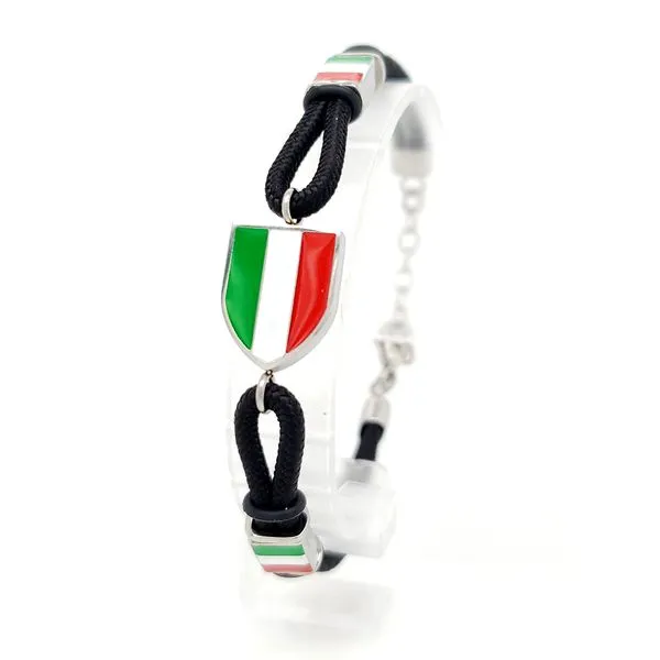 Italy National Team - Italian Steel Bracelet Arezzo Jewelers Elmwood Park, IL