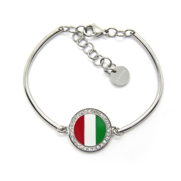 Chakra Italian Flag Bracelet 