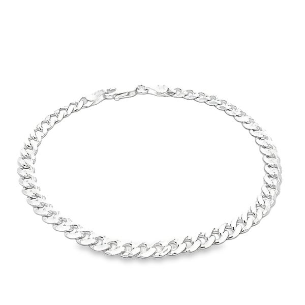Sterling Silver 4.6mm Miami Cuban Link Bracelet Arezzo Jewelers Elmwood Park, IL