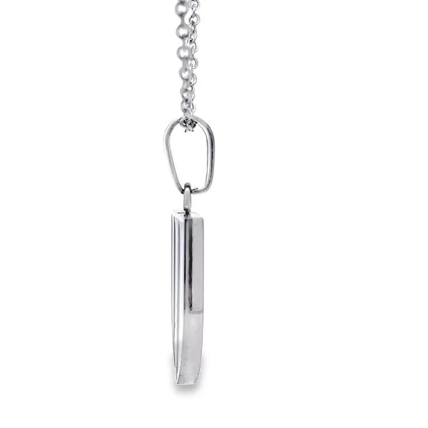 Inter Milan FC Stainless Steel Pendant Image 2 Arezzo Jewelers Elmwood Park, IL