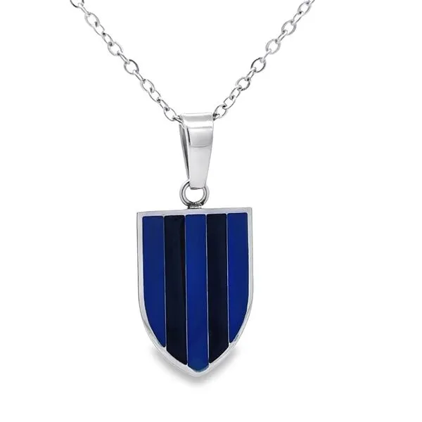Inter Milan FC Stainless Steel Pendant Arezzo Jewelers Elmwood Park, IL