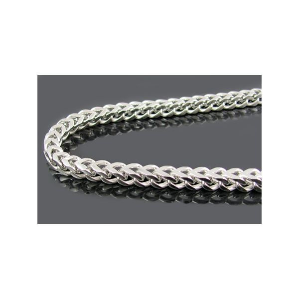 Mens stainless steel franco chain Arezzo Jewelers Elmwood Park, IL