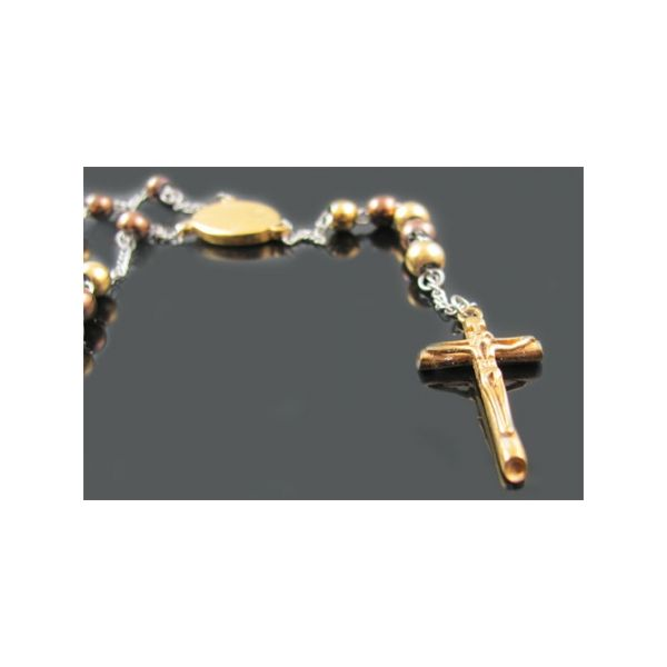 stainless steel rosary Arezzo Jewelers Elmwood Park, IL