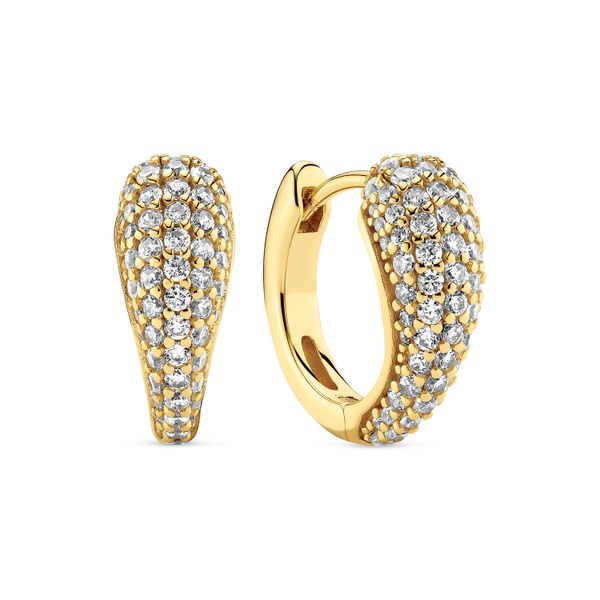 Earrings Goccia Circolo Arezzo Jewelers Elmwood Park, IL