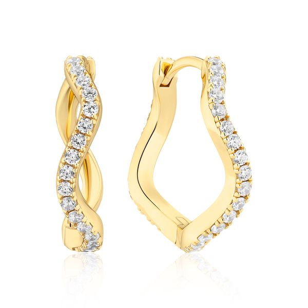Earrings Ellera Waves Arezzo Jewelers Elmwood Park, IL